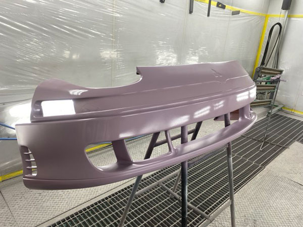三菱GTOエアロパーツ・サフェーサー塗装