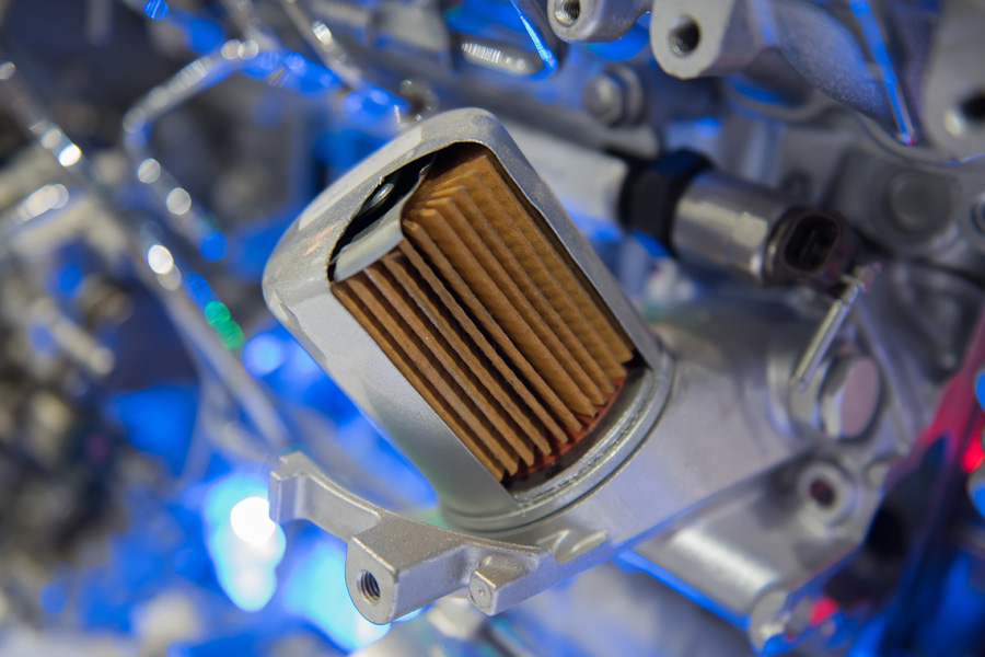 オイルエレメントの交換