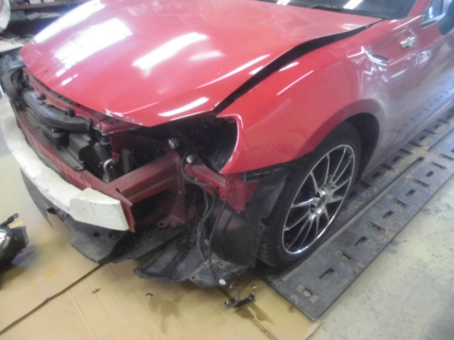 トヨタ・ハチロクのフロント周り修理